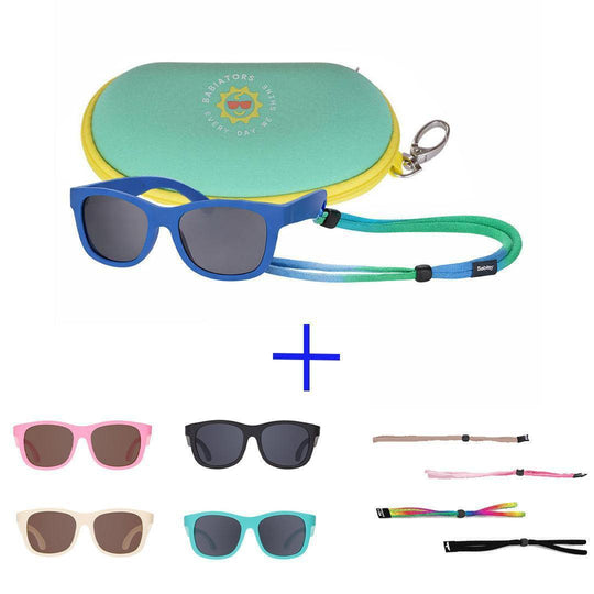 Babiators Little Adventurer Navigator Bundle-Sunglasses- | Natural Baby Shower