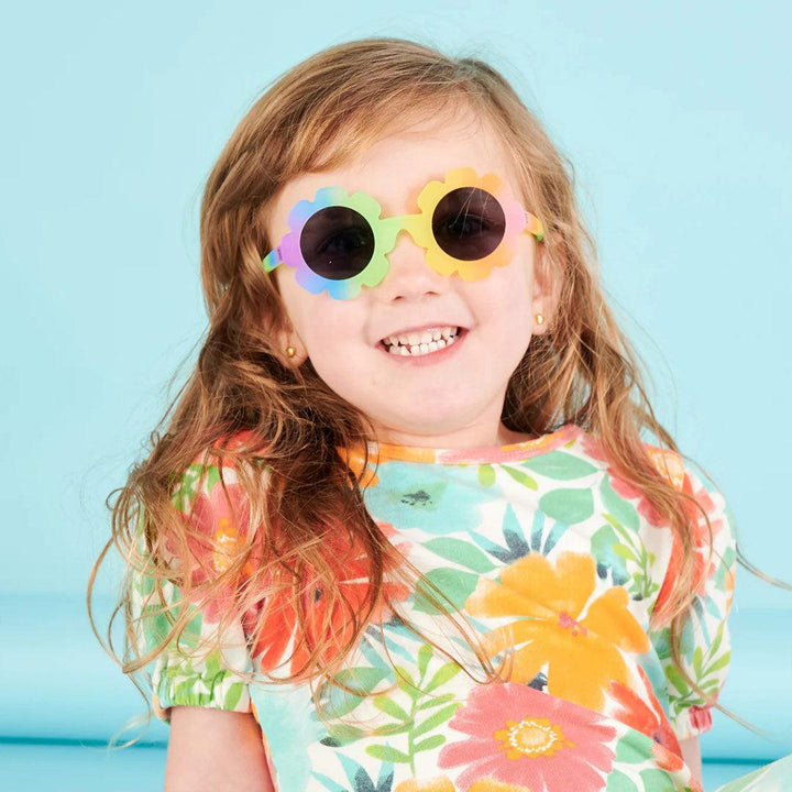 Babiators Original Flower Sunglasses - Flower Power-Sunglasses-Rainbow-0-2y | Natural Baby Shower
