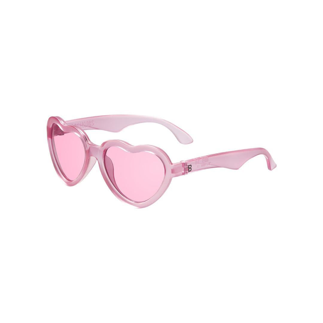 Babiators Original Mirrored Heart Sunglasses - Fuchsia Haze-Sunglasses-Fuchsia Haze-0-2y | Natural Baby Shower