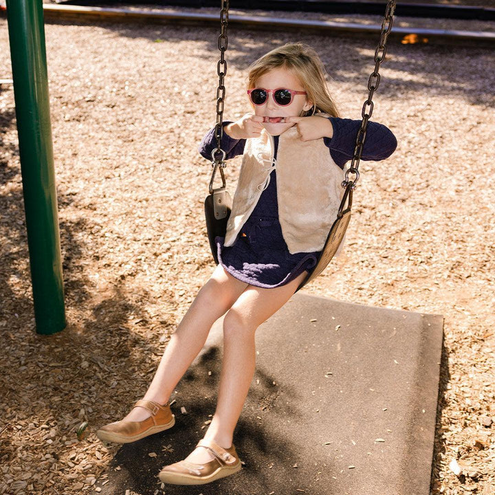 Babiators Original Mirrored Keyhole Sunglasses - Fuchsia Haze-Sunglasses-Fuchsia Haze-0-2y | Natural Baby Shower