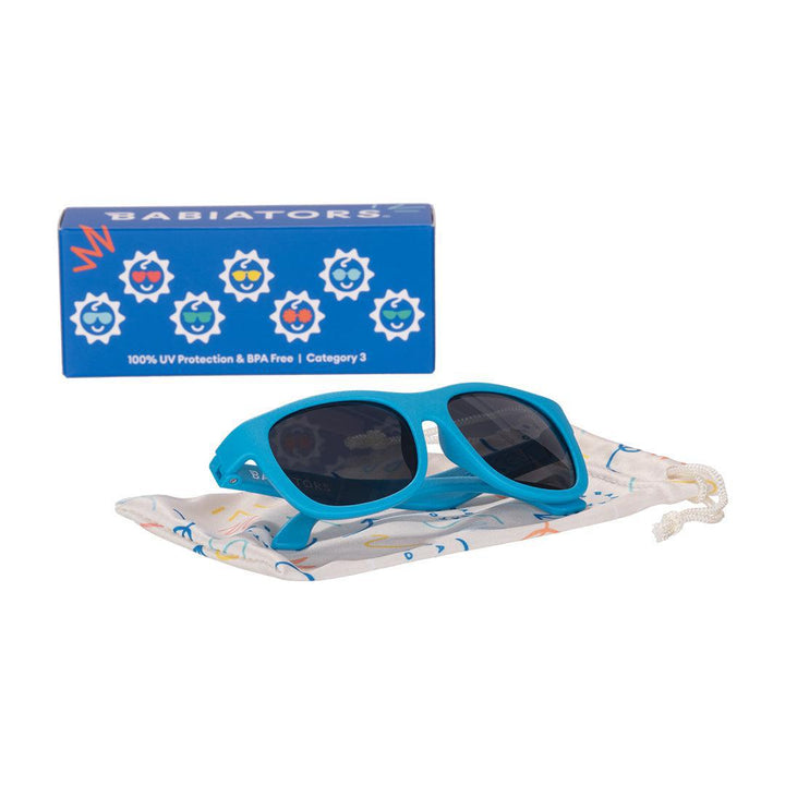 Babiators Original Navigator Sunglasses - Blue Crush-Sunglasses-Blue Crush-0-2y | Natural Baby Shower