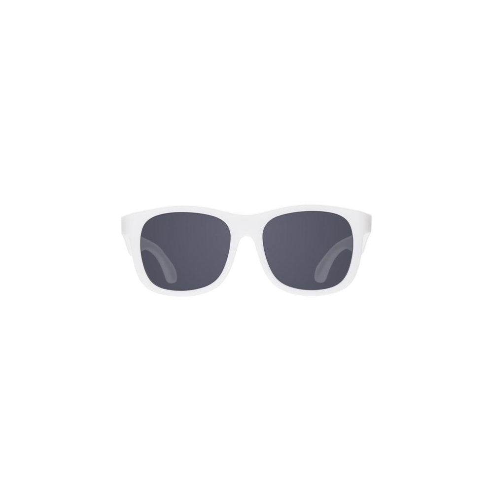 Babiators Original Navigator Sunglasses - Wicked White (2023)-Sunglasses-Wicked White-0-2y (Junior) | Natural Baby Shower