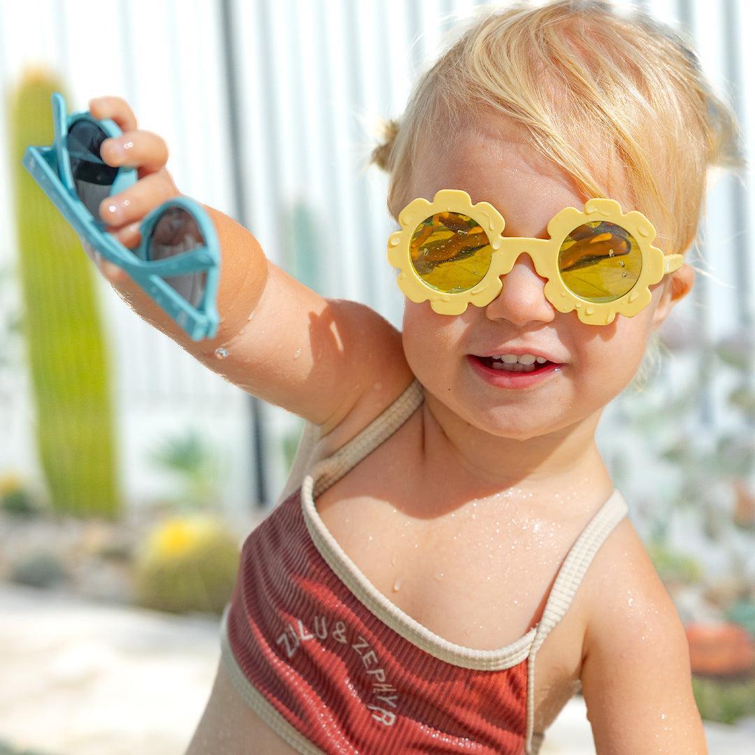 Babiators Polarised Flower Sunglasses - Sun Ray-Sunglasses-Sun Ray-0-2y | Natural Baby Shower