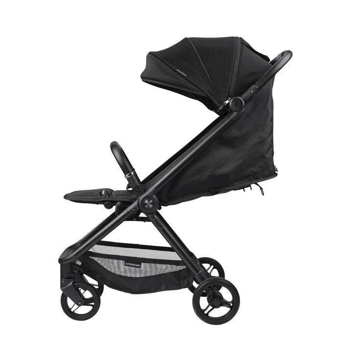 Bababing Compact Autofold Stroller - Black-Strollers-Black- | Natural Baby Shower