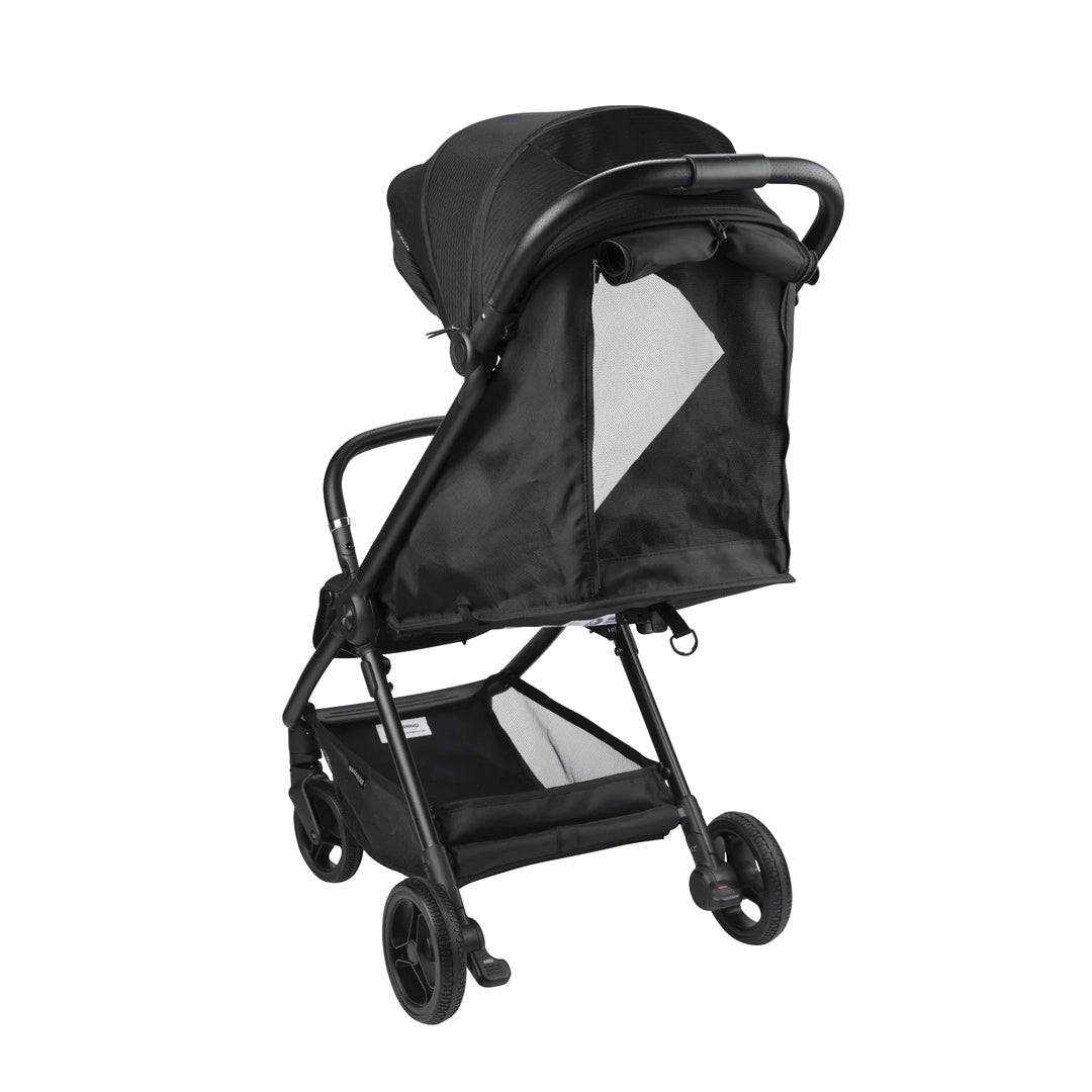 Bababing Compact Autofold Stroller - Black-Strollers-Black- | Natural Baby Shower