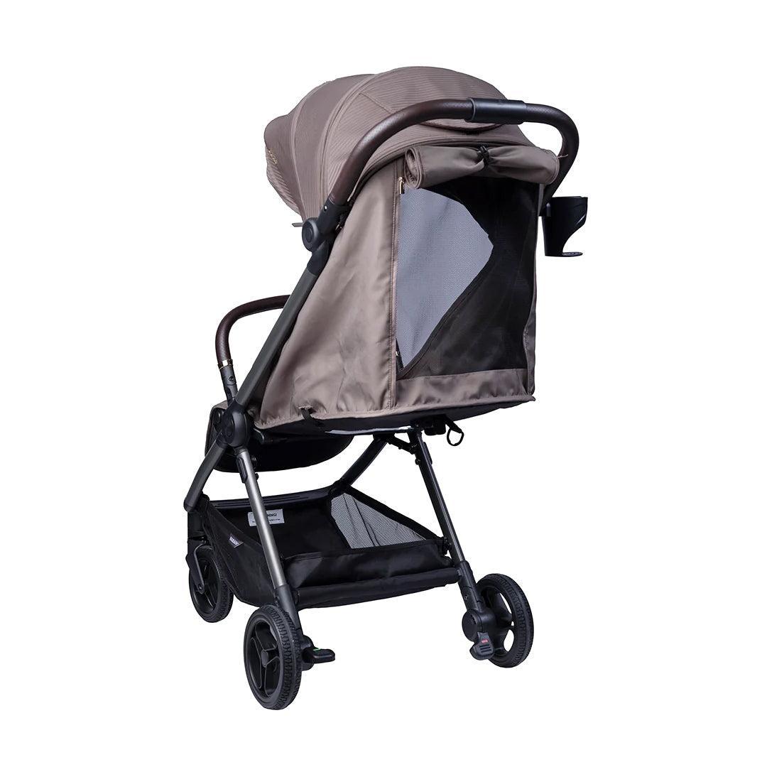 Bababing Compact Autofold Stroller - Minky-Strollers-Mink- | Natural Baby Shower