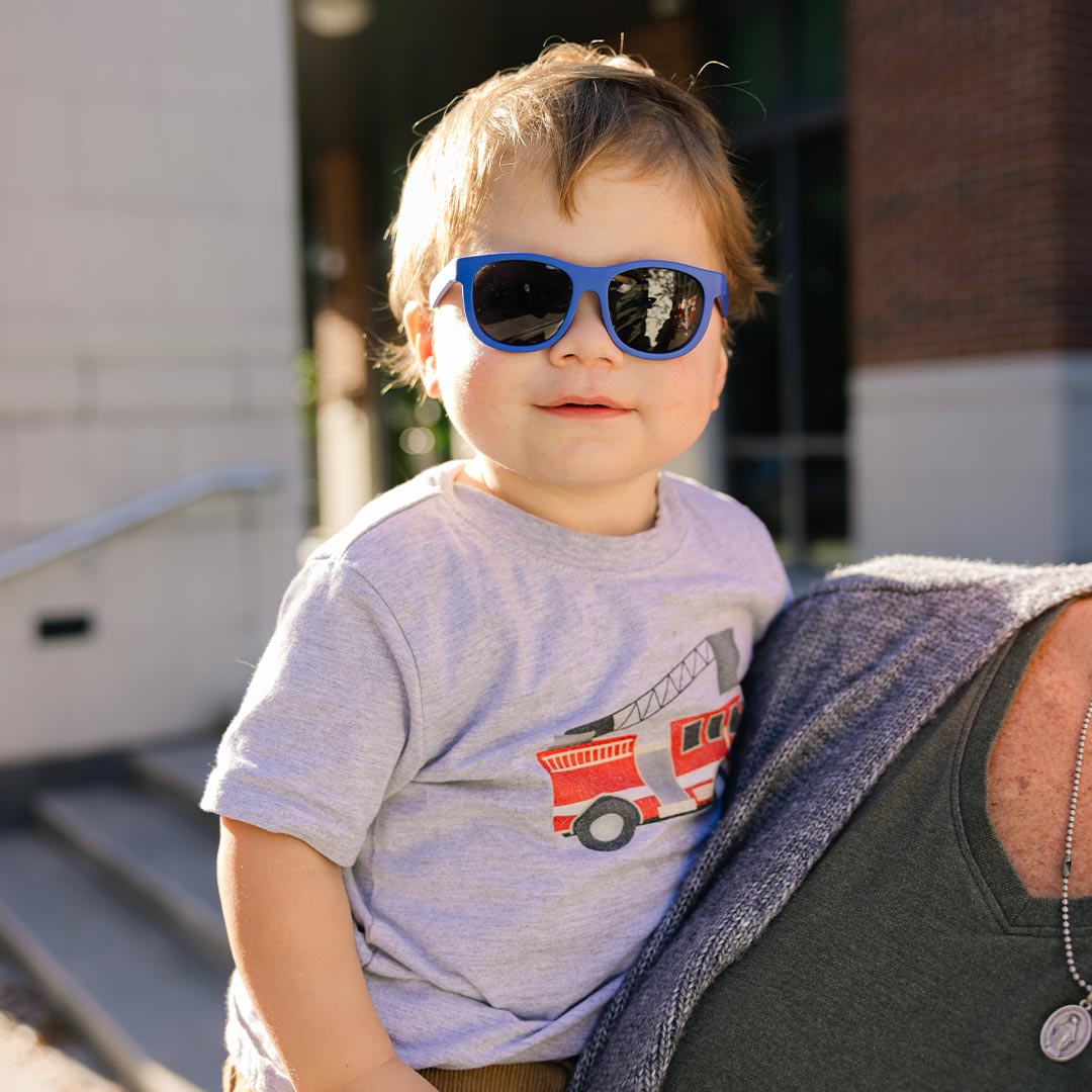 Babiators Original Navigator Sunglasses - Good As Blue-Sunglasses-Good As Blue-0-2y (Junior) | Natural Baby Shower