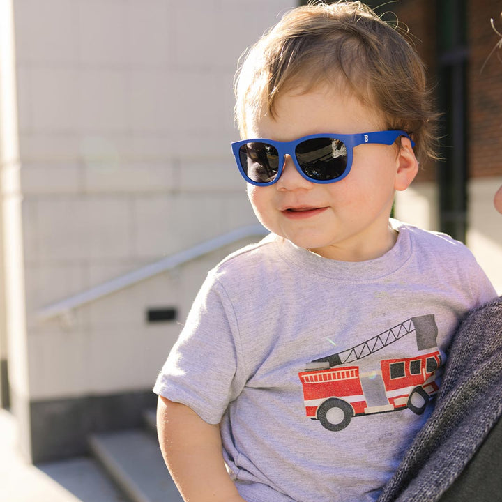 Babiators Original Navigator Sunglasses - Good As Blue-Sunglasses-Good As Blue-0-2y (Junior) | Natural Baby Shower
