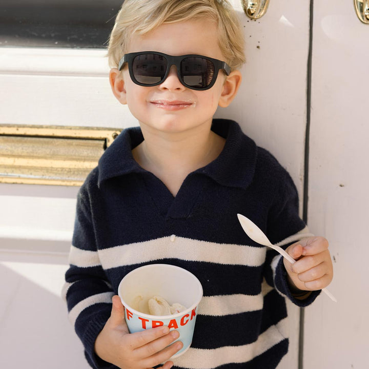 Babiators Original Navigator Sunglasses - Jet Black-Sunglasses-Jet Black-0-2y (Junior) | Natural Baby Shower