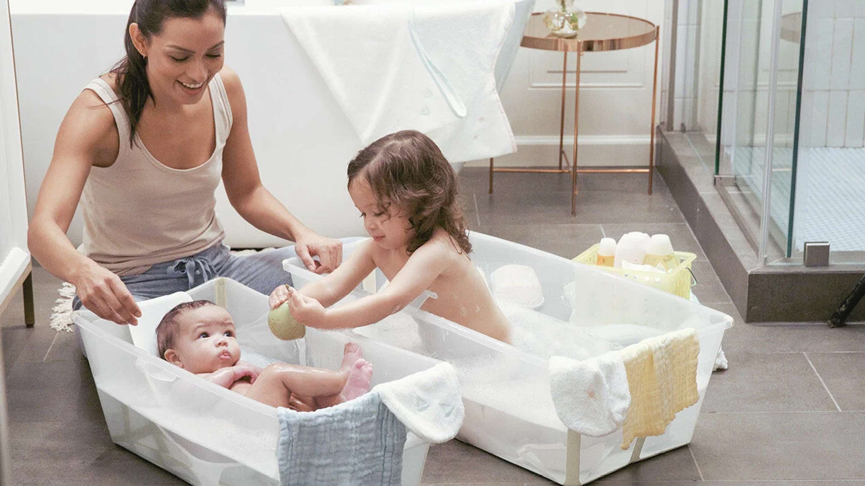 Baby bath accessories discount