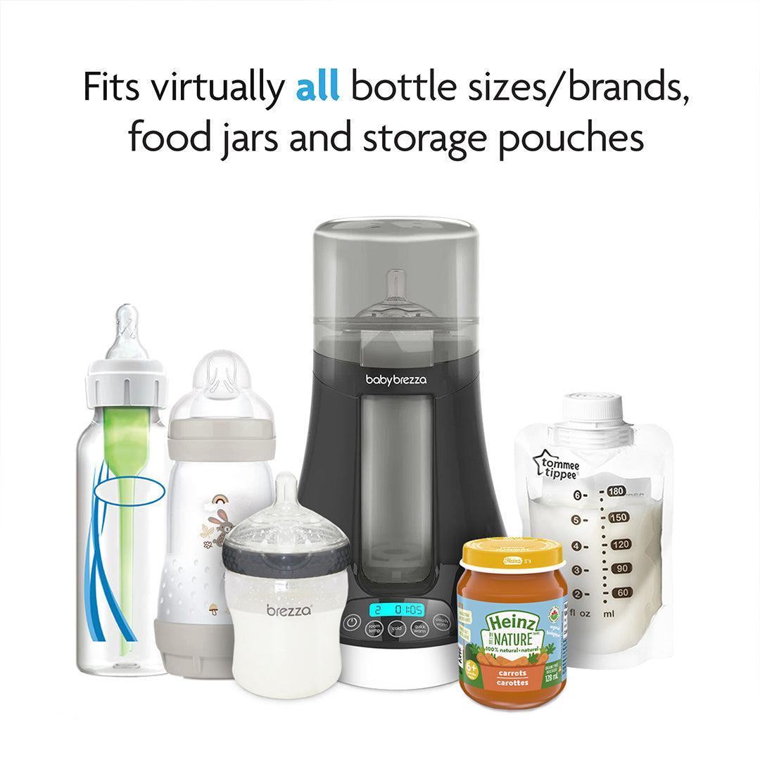 Baby Brezza Bottle + Breastmilk Warmer - Black & White-Bottle Warmers-Black & White- | Natural Baby Shower