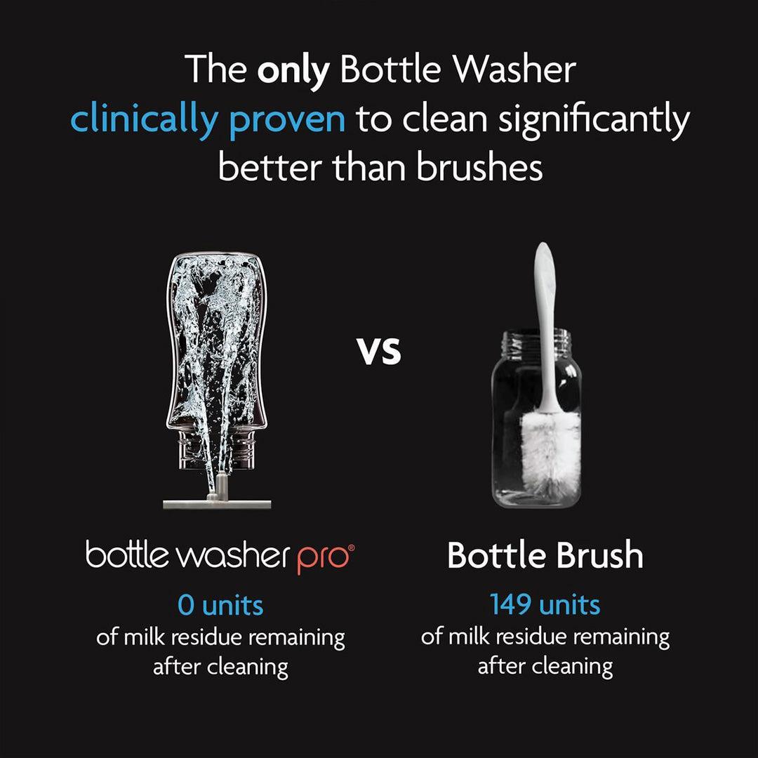 Baby Brezza Bottle Washer Pro - Black & White-Bottle Cleaners-Black & White- | Natural Baby Shower