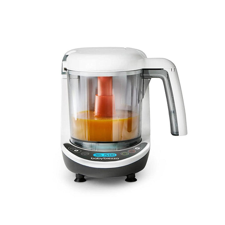 Baby Brezza Food Maker Deluxe - Black & White-Food Processors-Black & White- | Natural Baby Shower