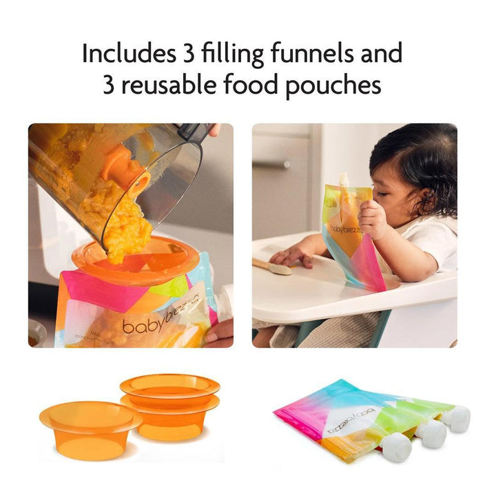 Baby Brezza Food Maker Deluxe - Black & White-Food Processors-Black & White- | Natural Baby Shower