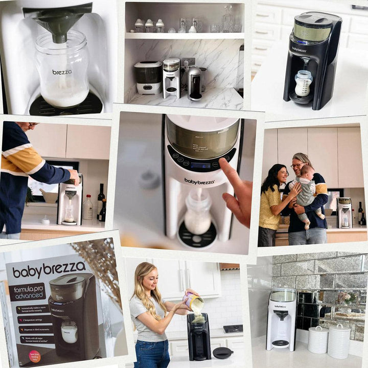 Baby Brezza Formula Pro Advanced - Black-Bottle Prep Machines-Black- | Natural Baby Shower