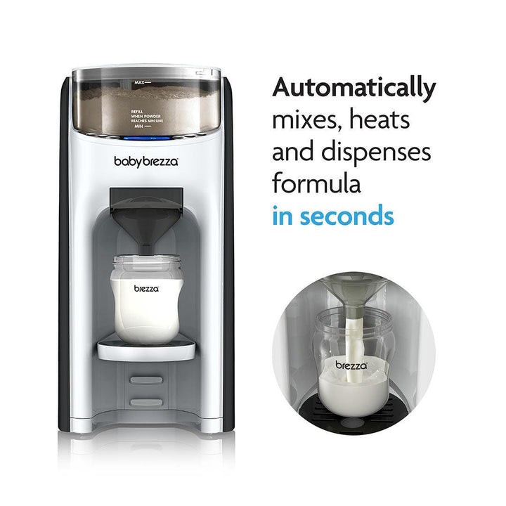 Baby Brezza Formula Pro Advanced - Black & White-Bottle Prep Machines-Black & White- | Natural Baby Shower