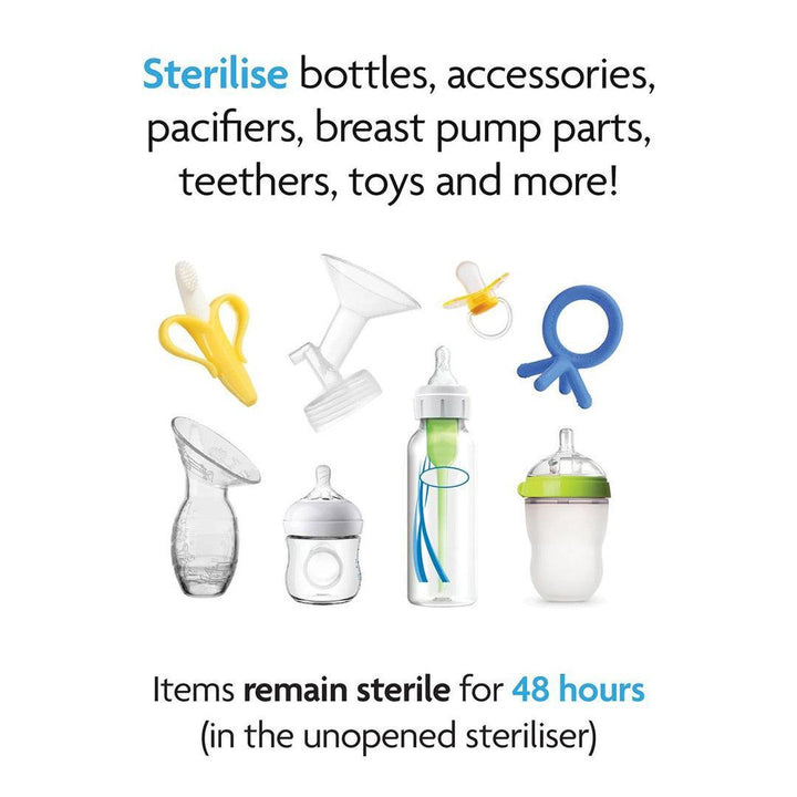 Baby Brezza Steriliser Dryer Advanced - Black-Sterilisers-Black- | Natural Baby Shower