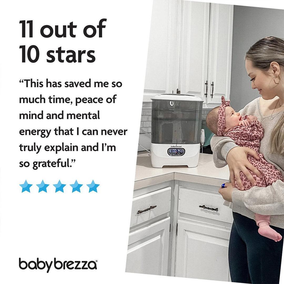 Baby Brezza Steriliser Dryer Advanced - Black & White-Sterilisers-Black & White- | Natural Baby Shower