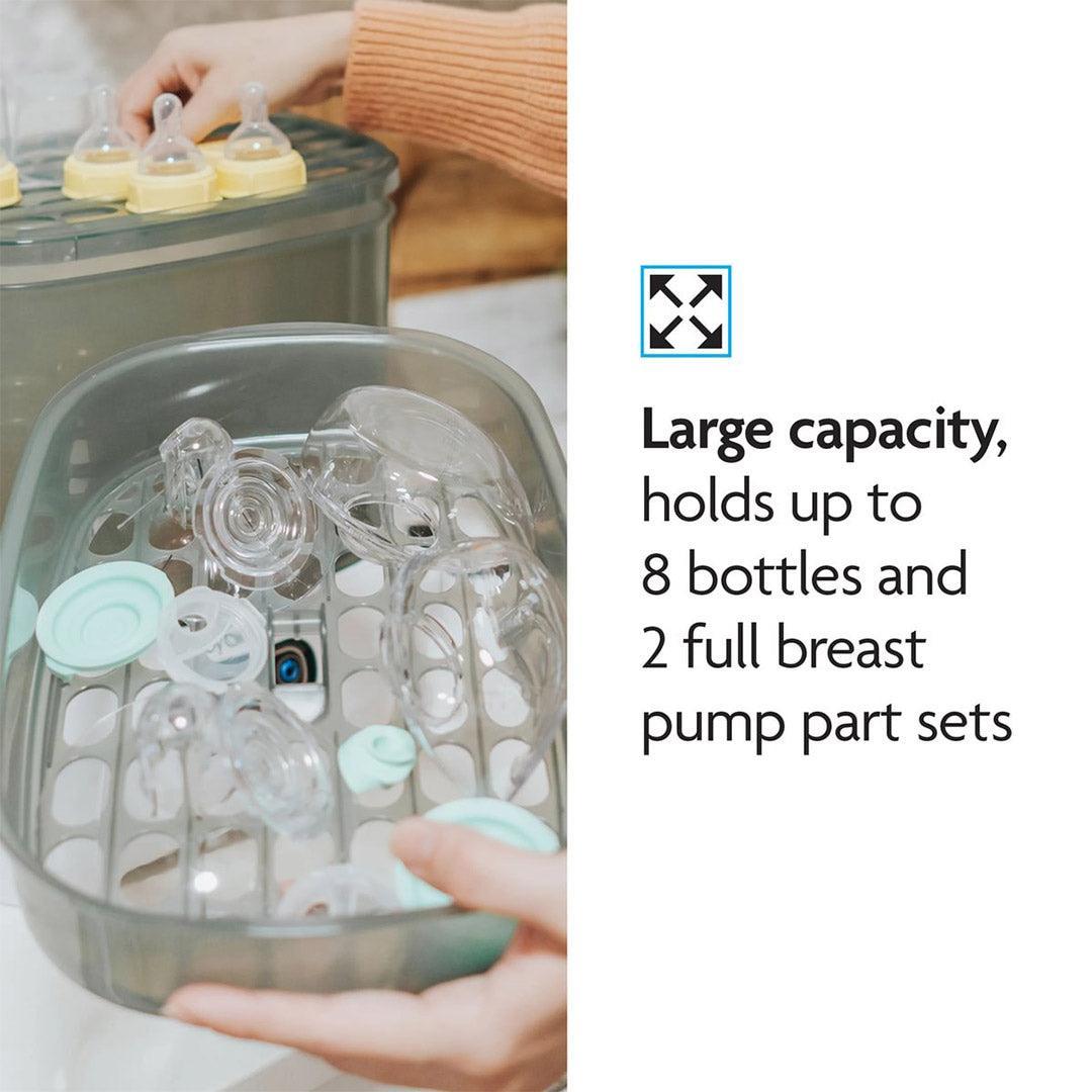 Baby Brezza Steriliser Dryer Advanced - Black & White-Sterilisers-Black & White- | Natural Baby Shower