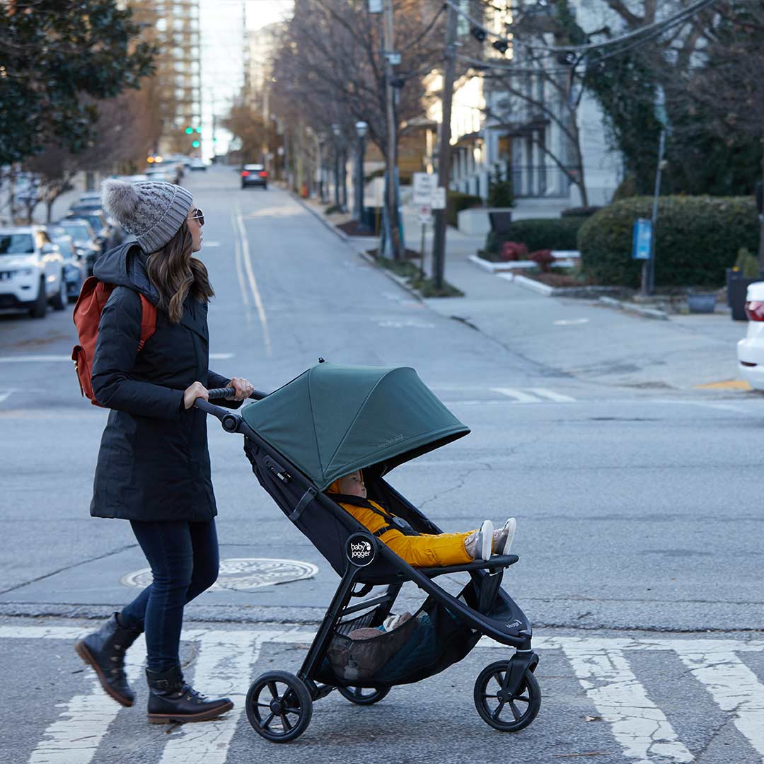 Baby Jogger City Mini GT2 Pushchair + Carry Cot Bundle - Opulent Black-Stroller Bundles-Opulent Black- | Natural Baby Shower