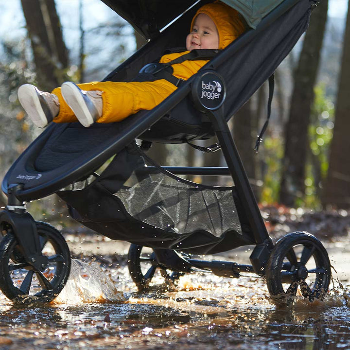 Baby Jogger City Mini GT2 Stroller - Stone Grey-Strollers-Stone Grey- | Natural Baby Shower