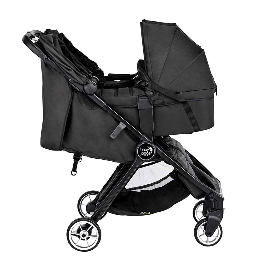 Outlet - Baby Jogger City Tour 2 Carrycot - Pitch Black-Carrycots-Pitch Black- | Natural Baby Shower