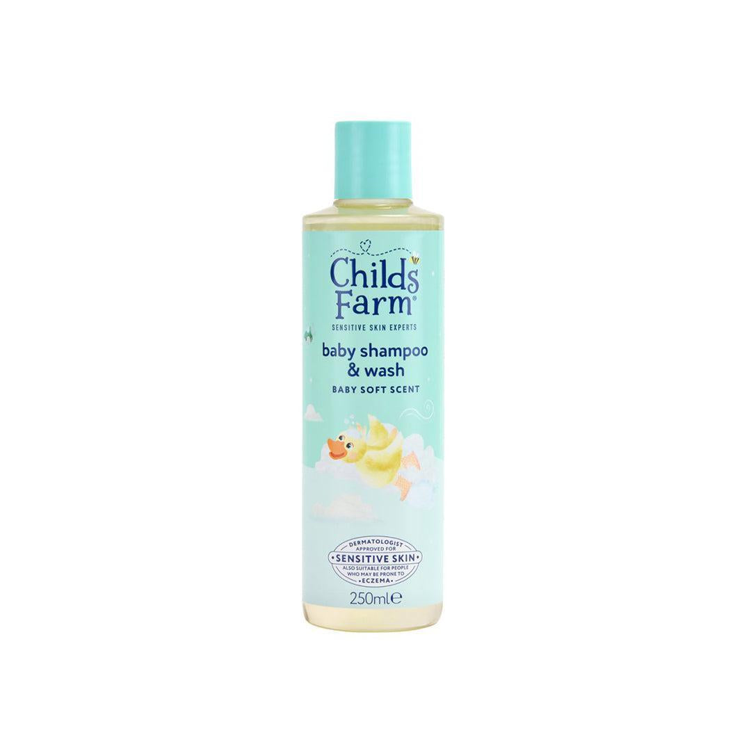 Childs Farm Baby Shampoo & Wash 250ml-Body Lotions + Creams-250ml- | Natural Baby Shower