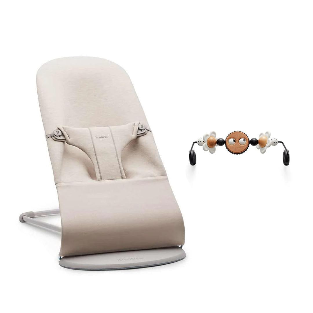 BabyBjorn Bouncer Bliss 3D Jersey Light Beige - Main Image