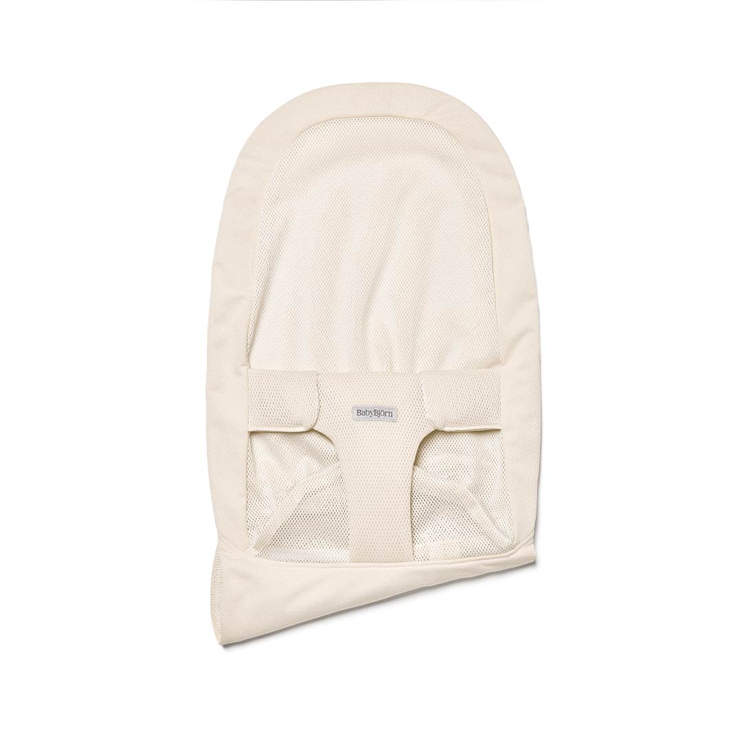BabyBjörn Begin Baby Bouncer Airy Mesh - Cream-Baby Bouncers-Without Toy Bar- | Natural Baby Shower