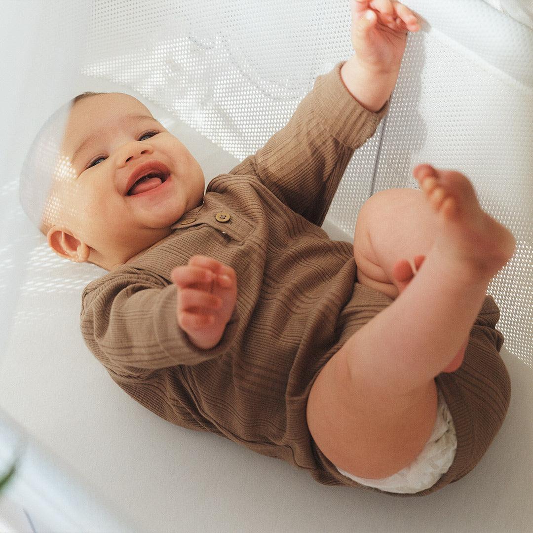 BabyBjörn Cradle - White-Bedside Cribs-Cradle- | Natural Baby Shower