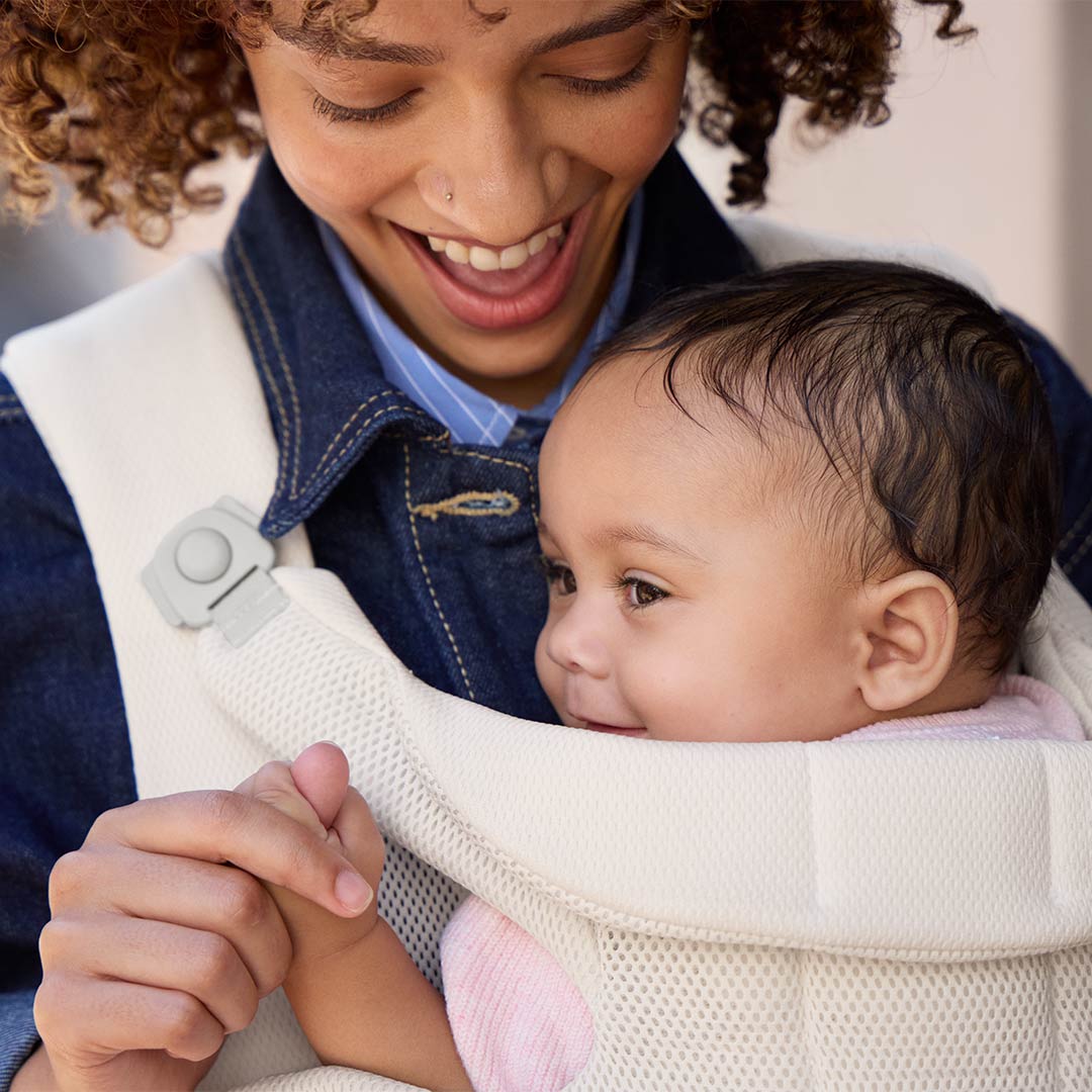 BabyBjörn Hold Airy Mesh Baby Carrier - Cream-Baby Carriers- | Natural Baby Shower