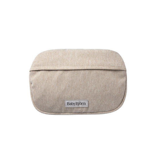 BabyBjorn Pocket Pouch Woven Melange - Light Beige-Baby Carrier Inserts-Light Beige-One Size | Natural Baby Shower