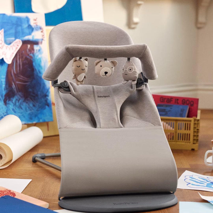 BabyBjörn Toy for Bouncer - Soft Friends-Baby Bouncer Toy Bars-Soft Friends- | Natural Baby Shower