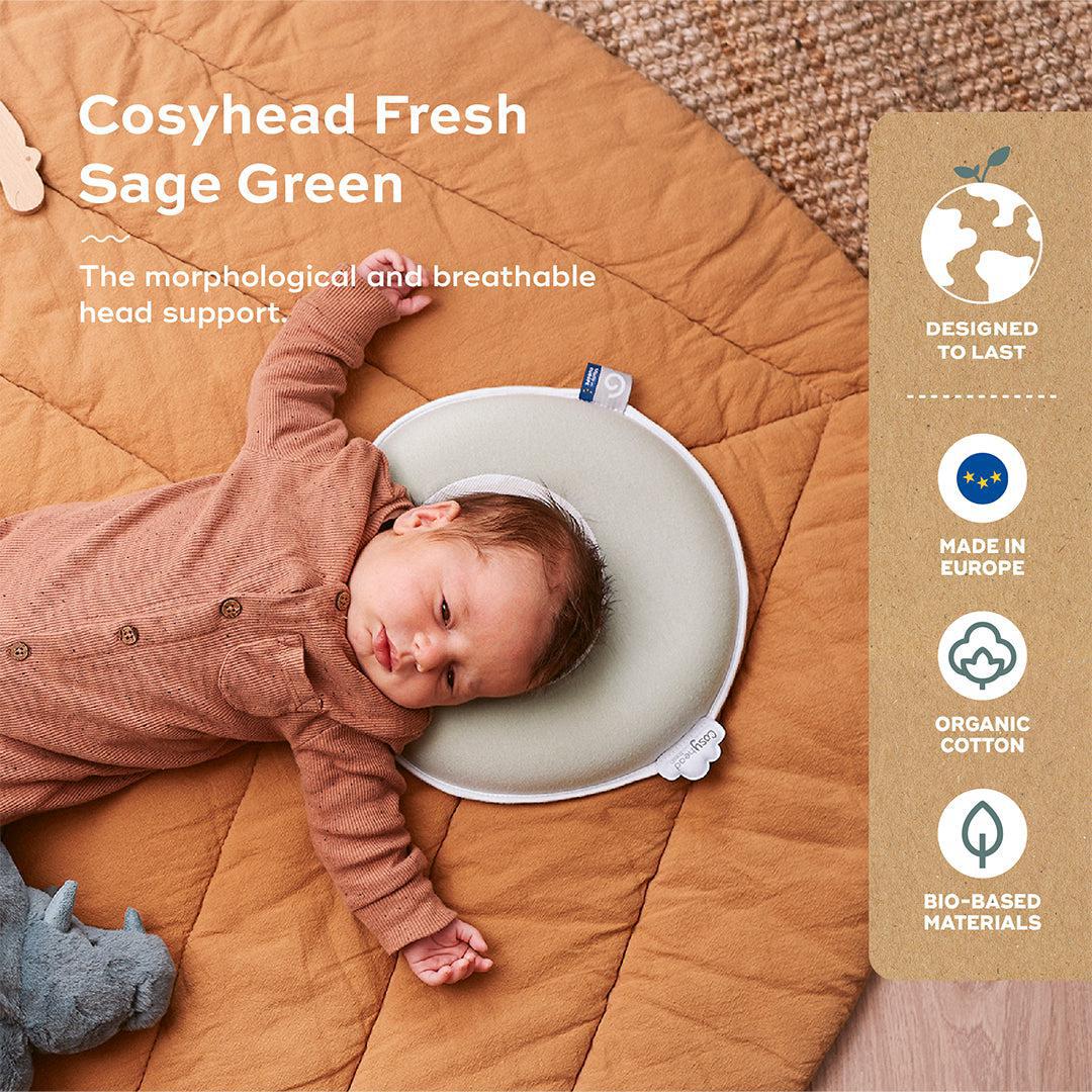 Babymoov Cosyhead - Fresh Sage-Sleeping Aids-Fresh Sage- | Natural Baby Shower