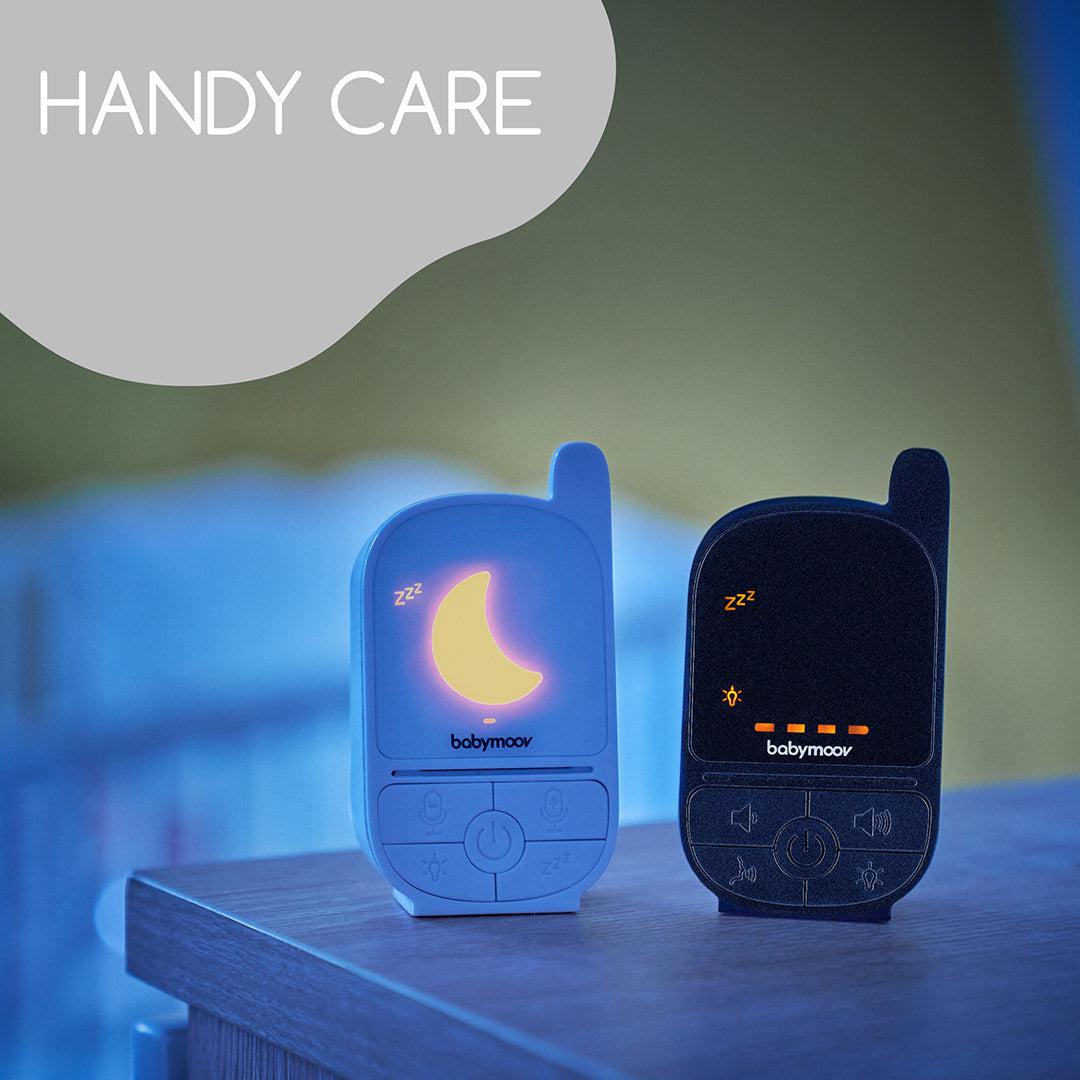 babymoov Handy Care Baby Monitor - Black + White-Baby Monitors-Black + White- | Natural Baby Shower