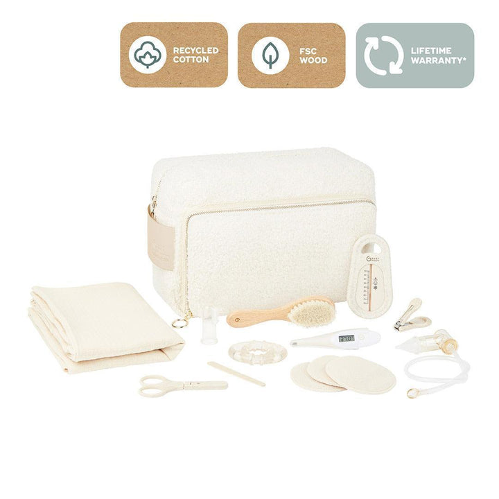 Babymoov Large Baby Toiletry Bag Kit Curl - White-Bathing Care-White-Each | Natural Baby Shower