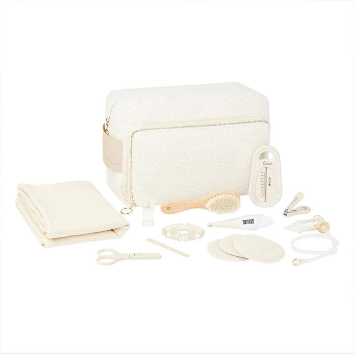 Babymoov Large Baby Toiletry Bag Kit Curl - White-Bathing Care-White-Each | Natural Baby Shower
