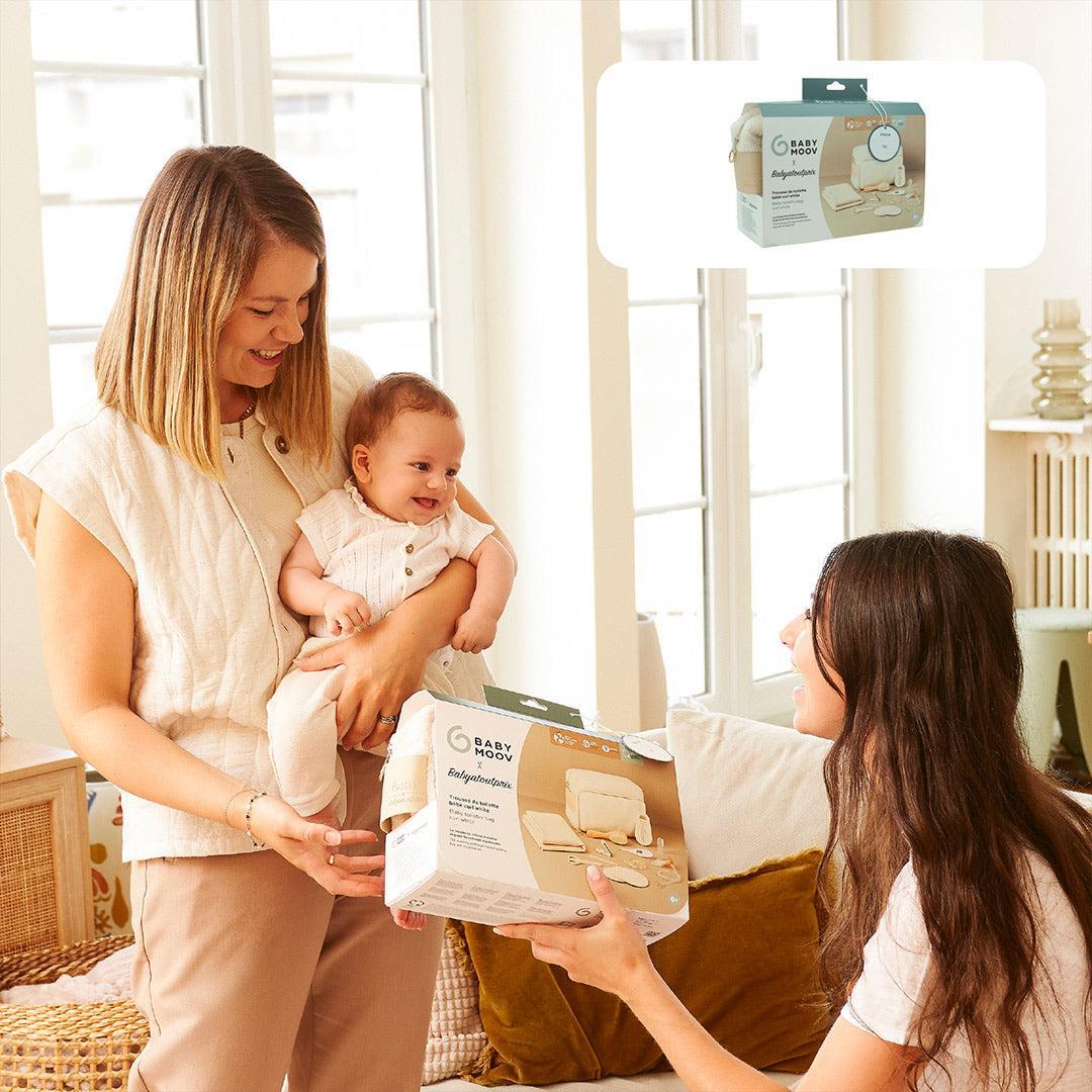 Babymoov Large Baby Toiletry Bag Kit Curl - White-Bathing Care-White-Each | Natural Baby Shower