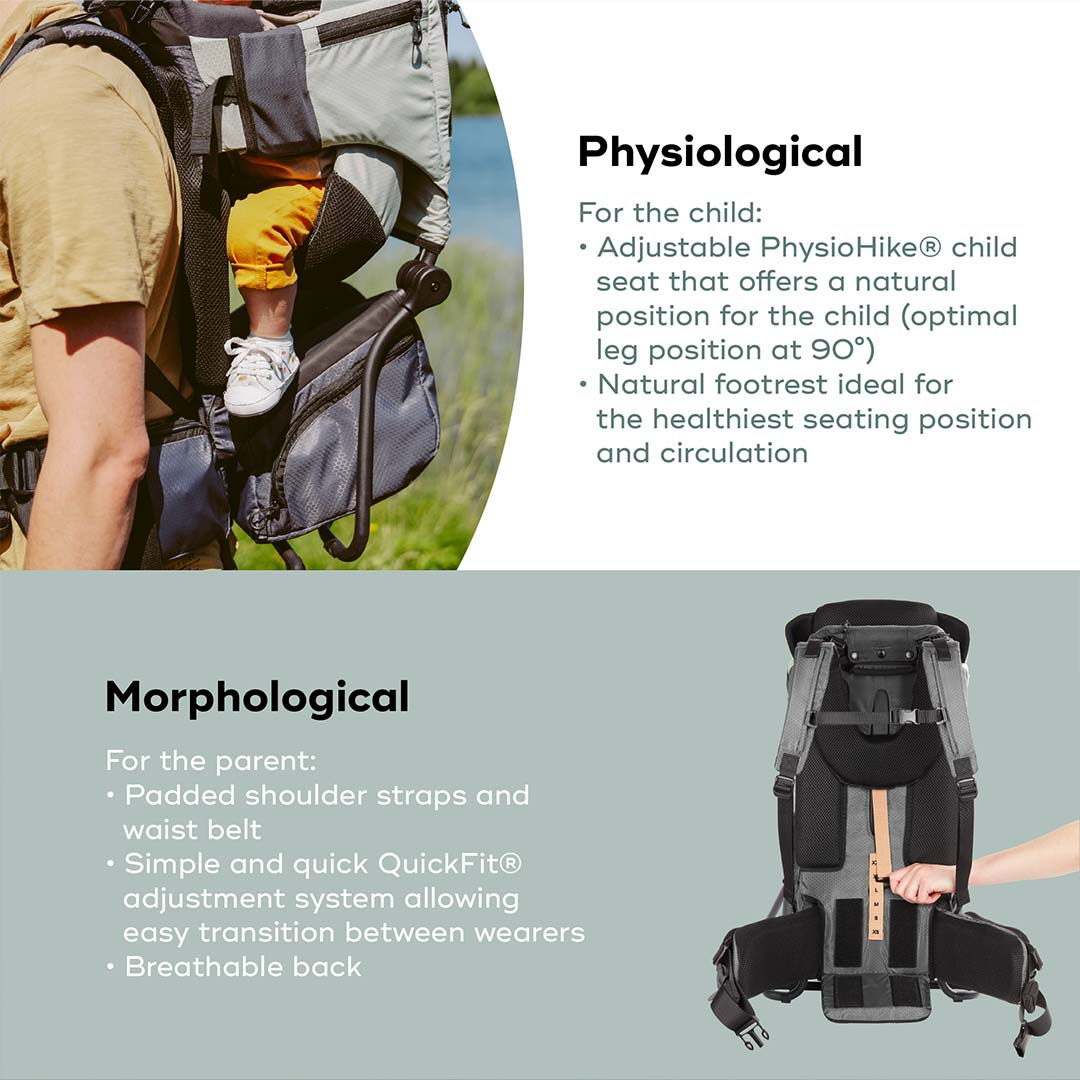 Babymoov Moov & Hike Baby Carrier - Sage Green-Baby Carriers-Sage Green- | Natural Baby Shower