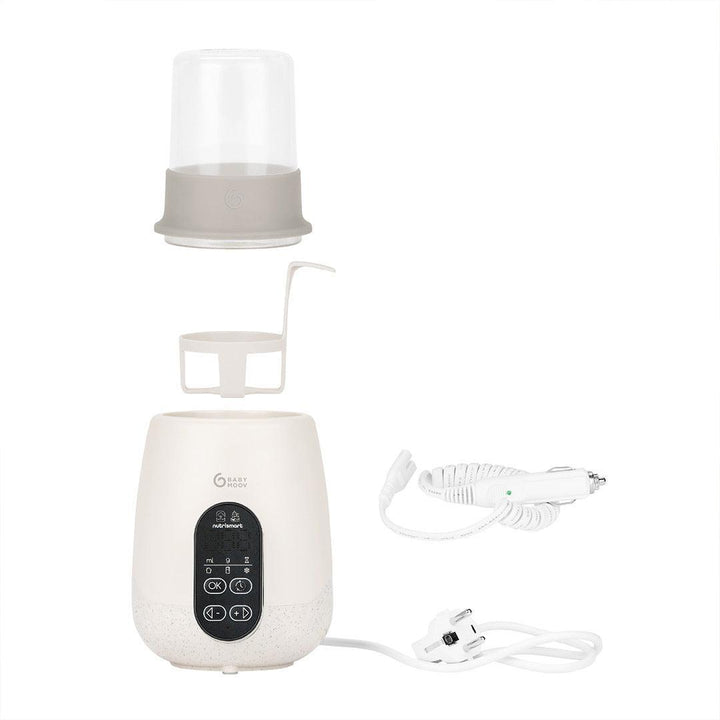 Babymoov NutriSmart+ 4 in 1 Bottle Warmer & Steriliser - with 12v Travel Adaptor - Mineral Beige-Bottle Warmers-Mineral Beige-Each | Natural Baby Shower