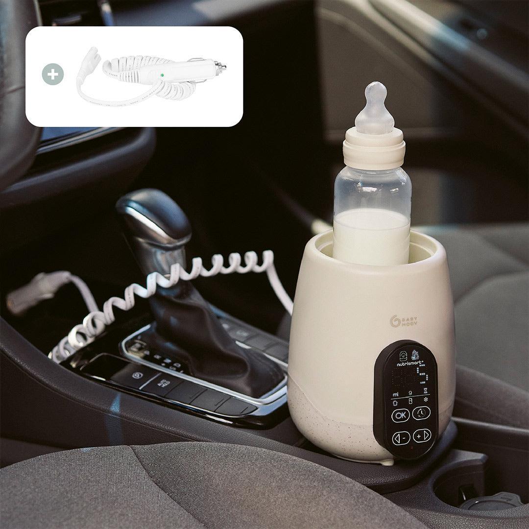 Babymoov NutriSmart+ 4 in 1 Bottle Warmer & Steriliser - with 12v Travel Adaptor - Mineral Beige-Bottle Warmers-Mineral Beige-Each | Natural Baby Shower
