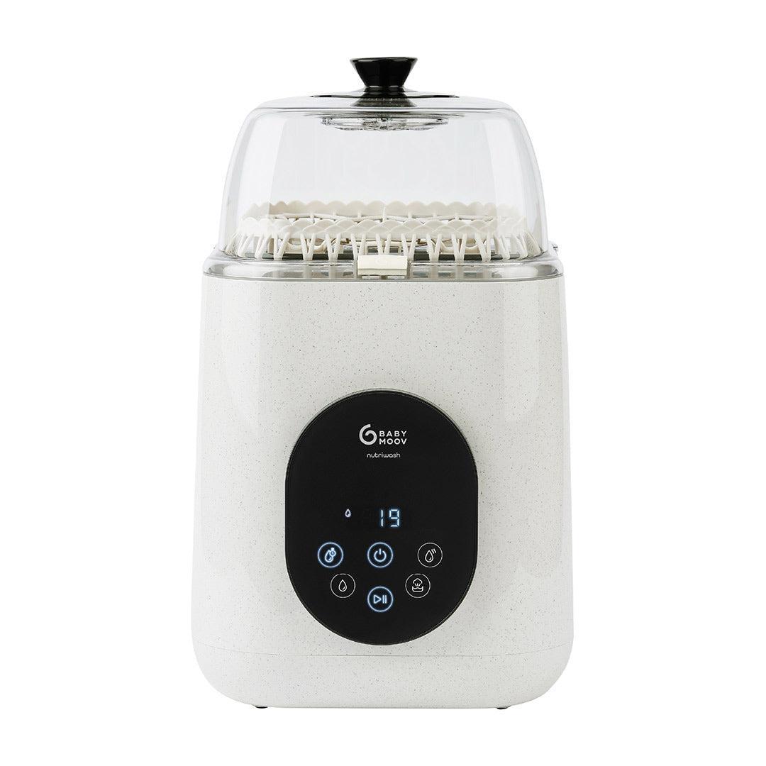 Babymoov NutriWash 4 in 1 Bottle Washer, Steriliser, Dryer & Storer - Mineral Beige-Bottle Cleaners-Mineral Beige-Each | Natural Baby Shower