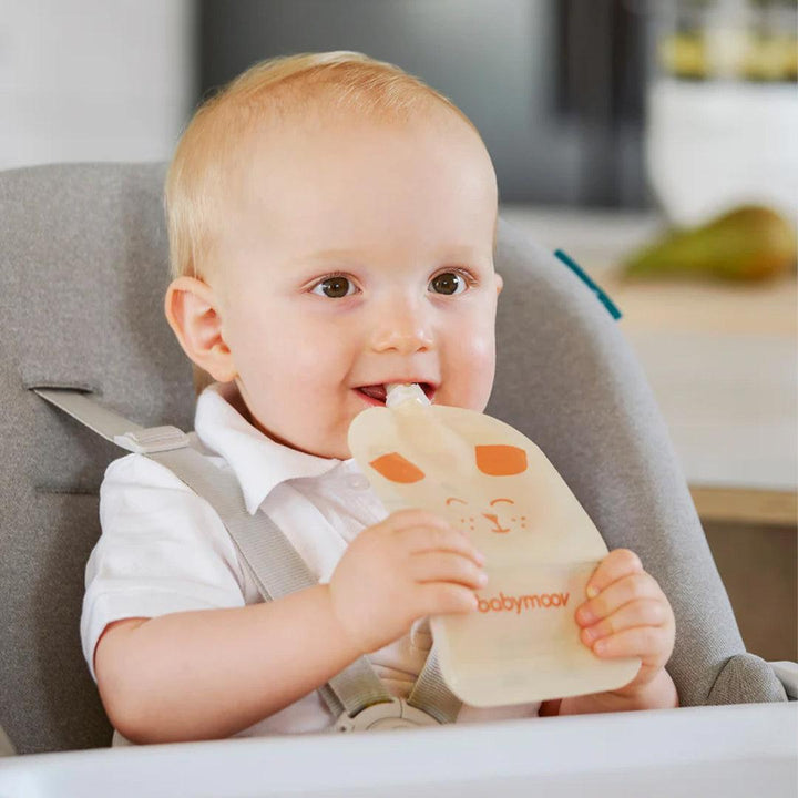 babymoov Reusable Food Pouches - 20 Pack-Food Pouches- | Natural Baby Shower
