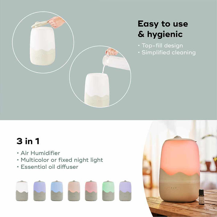 Babymoov Wave Humidifier - Sand-Humidifiers-Sand- | Natural Baby Shower