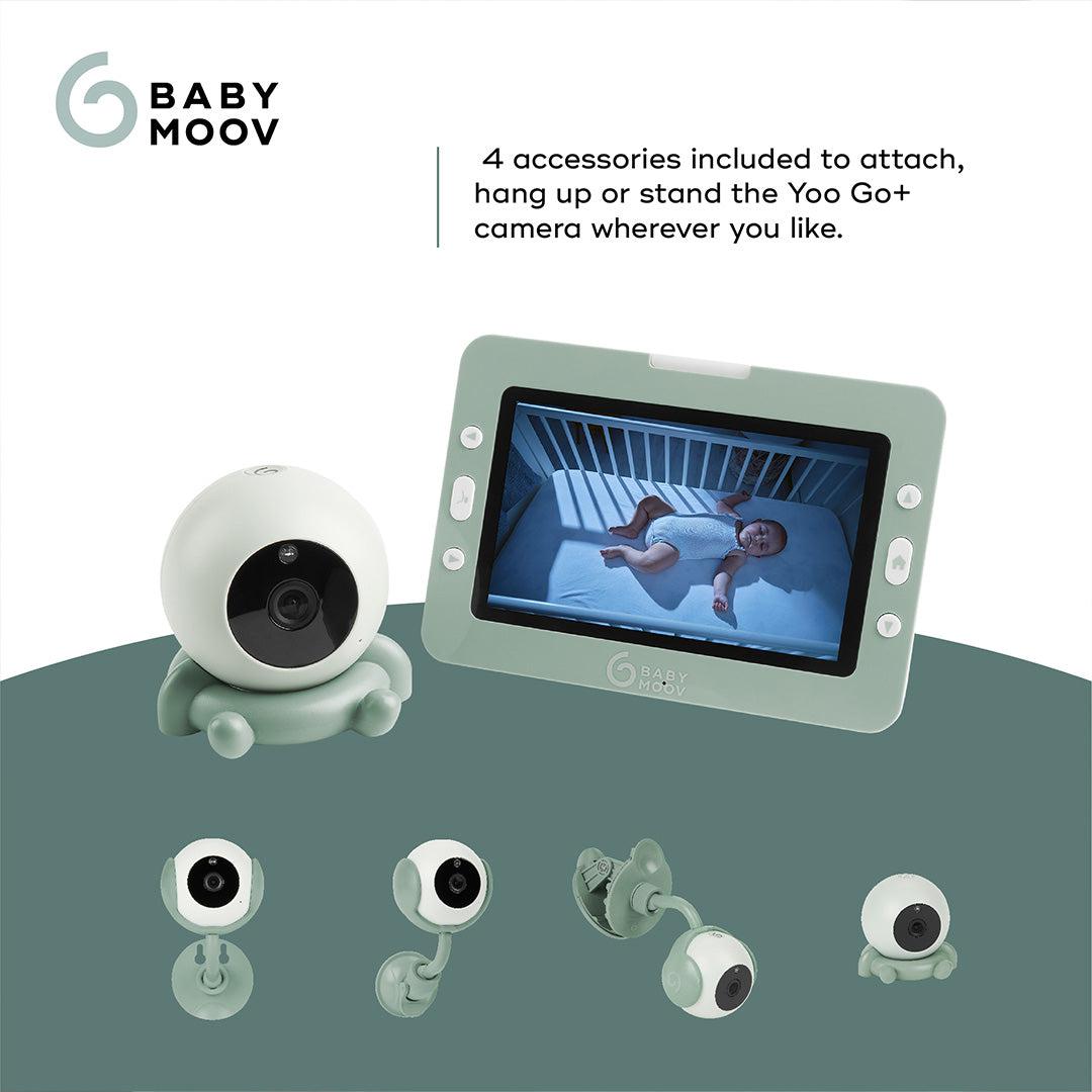 babymoov Yoo Go Plus Baby Monitor - Green-Baby Monitors-Green- | Natural Baby Shower