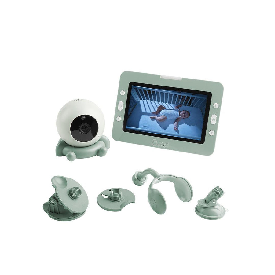 babymoov Yoo Go Plus Baby Monitor - Green-Baby Monitors-Green- | Natural Baby Shower