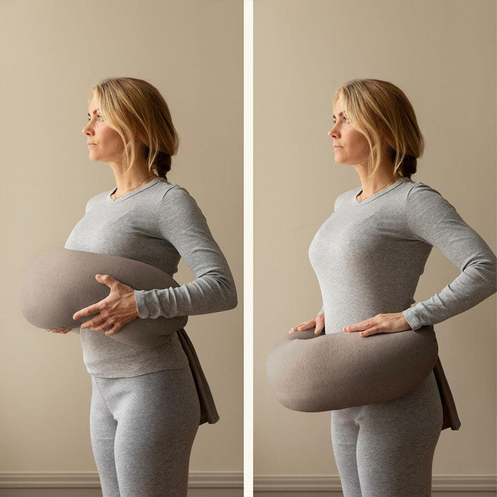 bbhugme Nursing Pillow - Hazel Brown-Nursing Pillows-Hazel Brown- | Natural Baby Shower