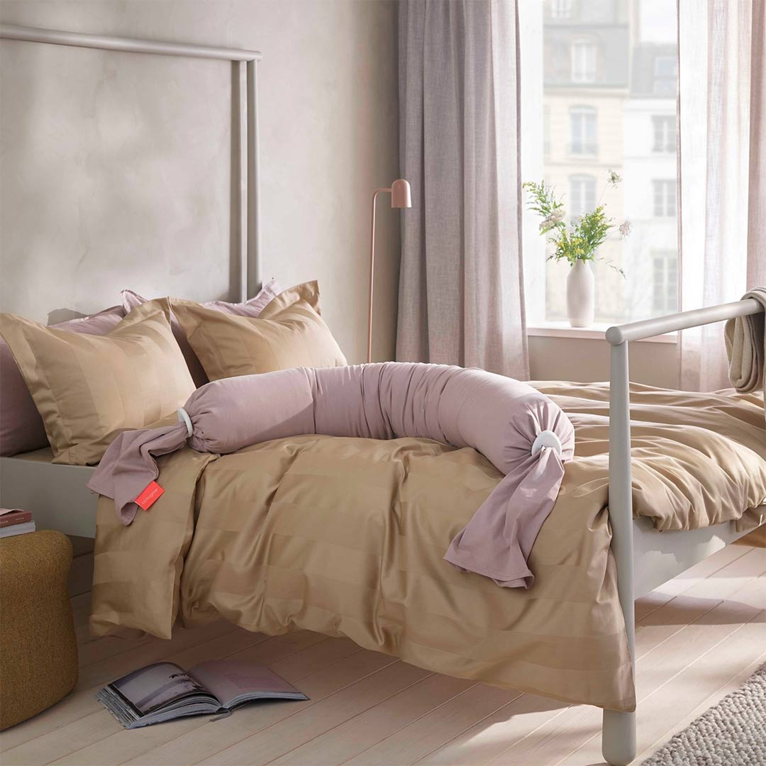 bbhugme Pregnancy Pillow - Dusty Pink-Pregnancy Pillows-Dusty Pink- | Natural Baby Shower