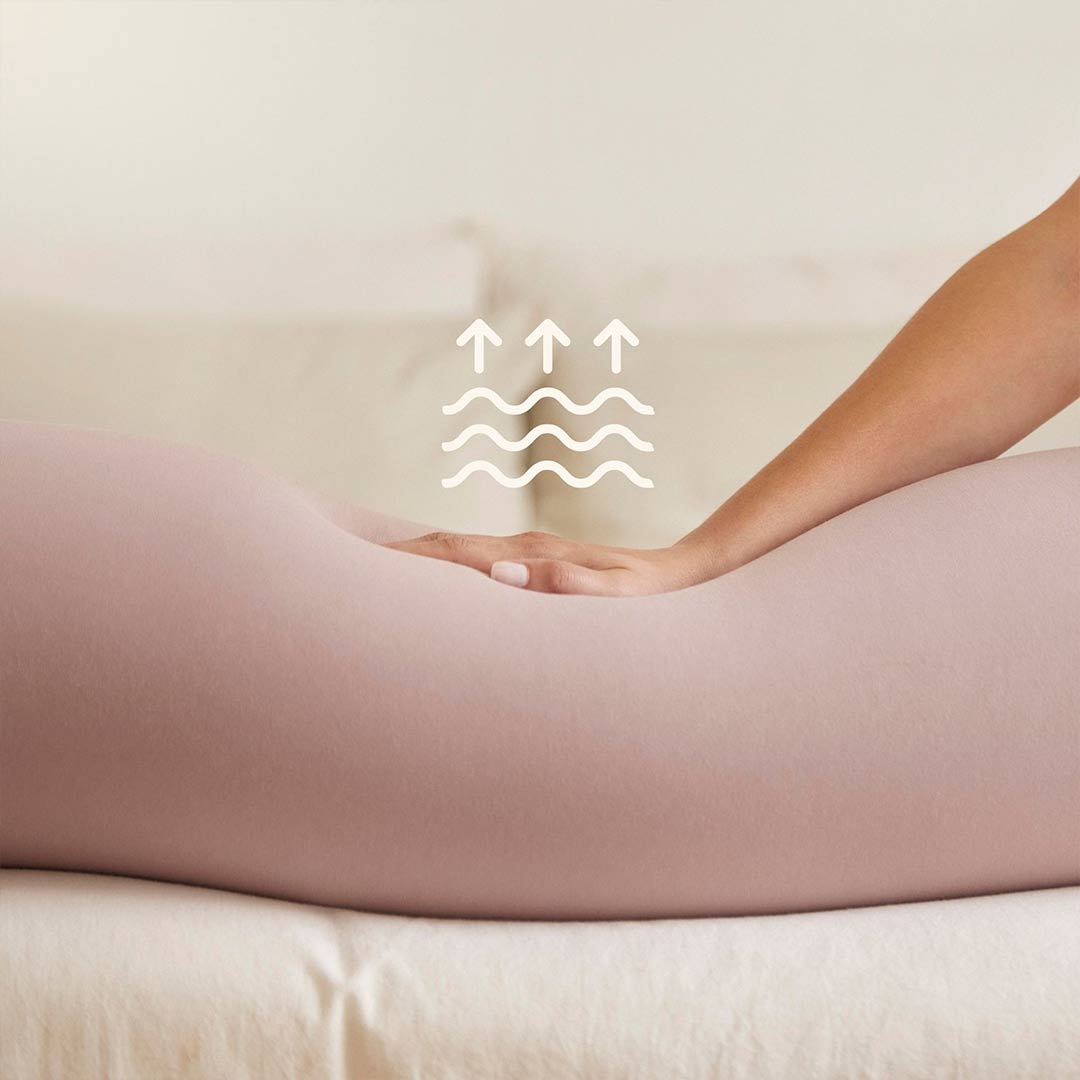 bbhugme Pregnancy Pillow - Dusty Pink-Pregnancy Pillows-Dusty Pink- | Natural Baby Shower