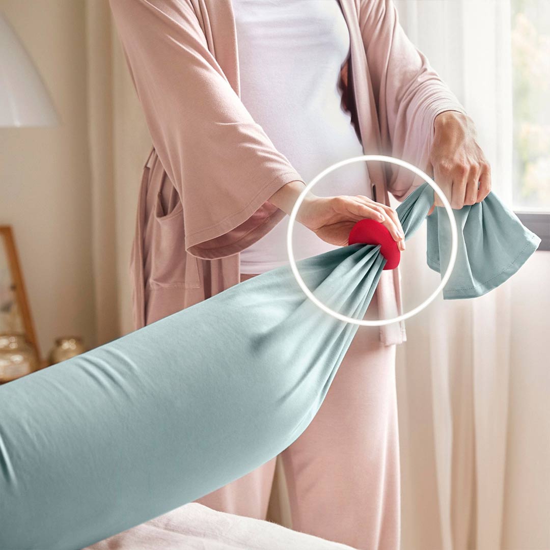 bbhugme Pregnancy Pillow - Eucalyptus-Pregnancy Pillows- | Natural Baby Shower